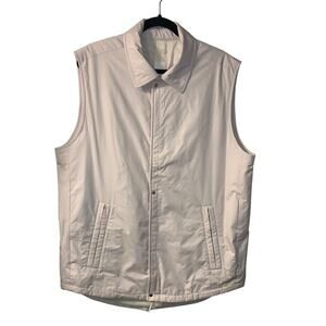 Nike Men's ESC Collared Vest Size L Wheat Insulated Full Zip DH2884 Apres Ski